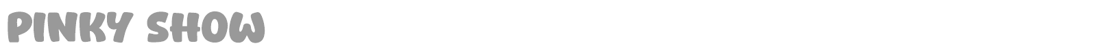 Pinky Show font preview